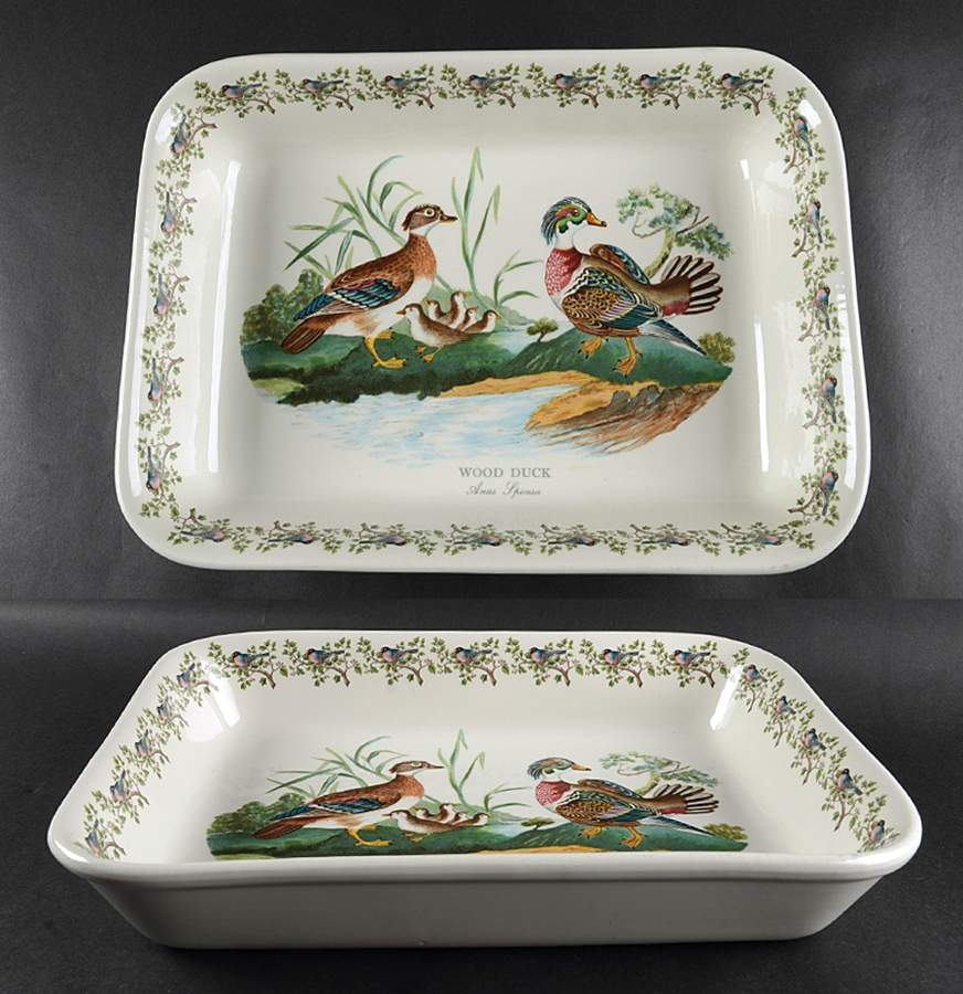Birds of Britain 14" Lasagna by Portmeirion-1