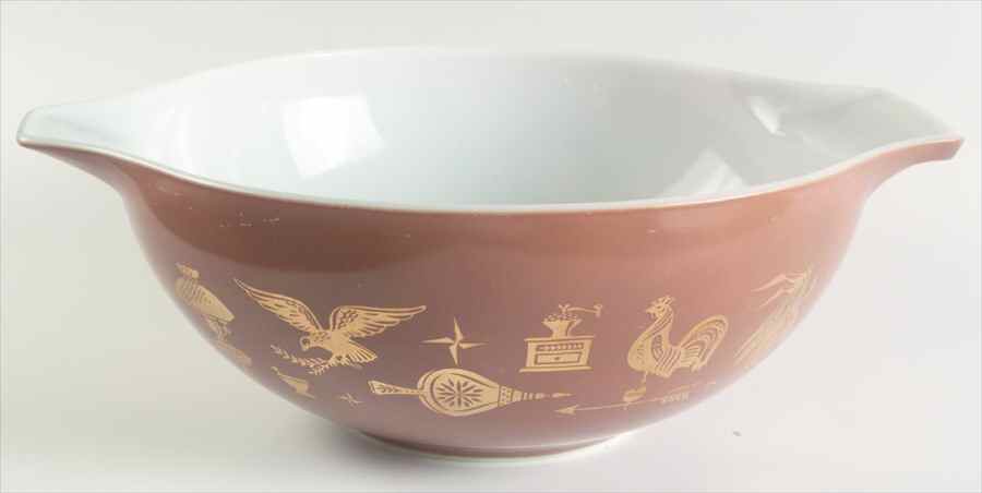 Early American 13" Cinderella Mixing Bowl by Pyrex-1