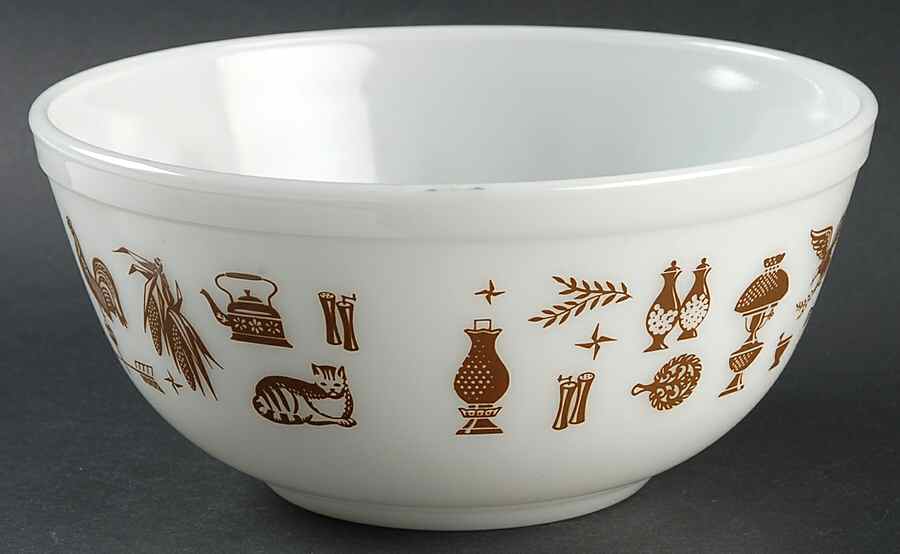 Early American 8" Mixing Bowl by Pyrex-1