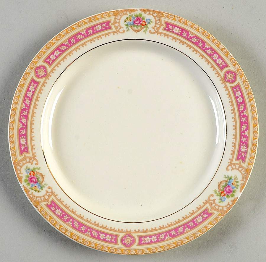 PCP116 Bread & Butter Plate by Paden City-1