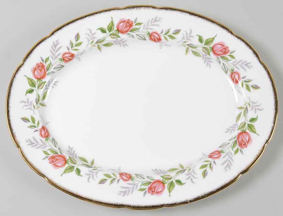 Fragrance 13" Oval Serving Platter by Paragon-1