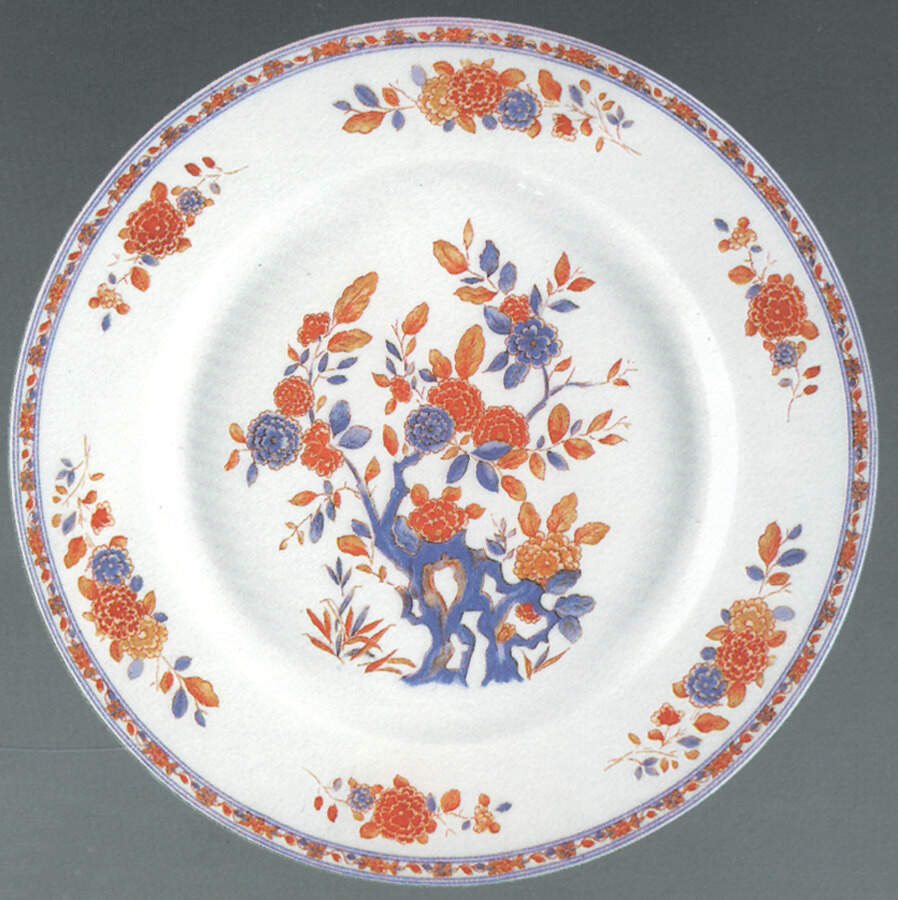 Cie Des Indes Dinner Plate by Porcelaine Lafarge-1