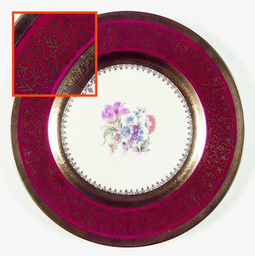 916-311 Dinner Plate by Pickard-1