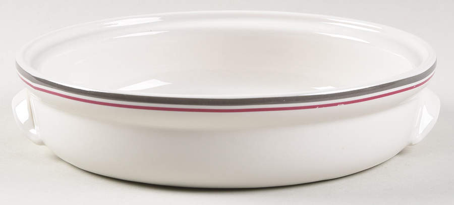 Ancient Mimbreno Indian-Burgundy (Replica) 1 Pt Round Casserole No Lid by Pipestone-1