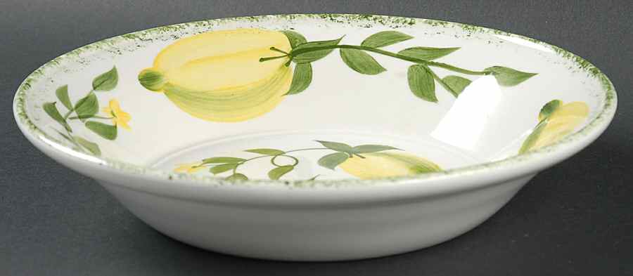 Lemon Grove Rim Soup Bowl by Portmeirion-1