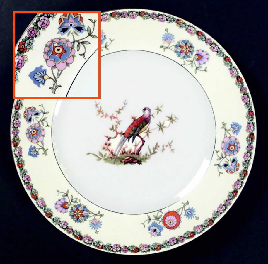 PHE19 Dinner Plate by Phoenix (Czech)-1