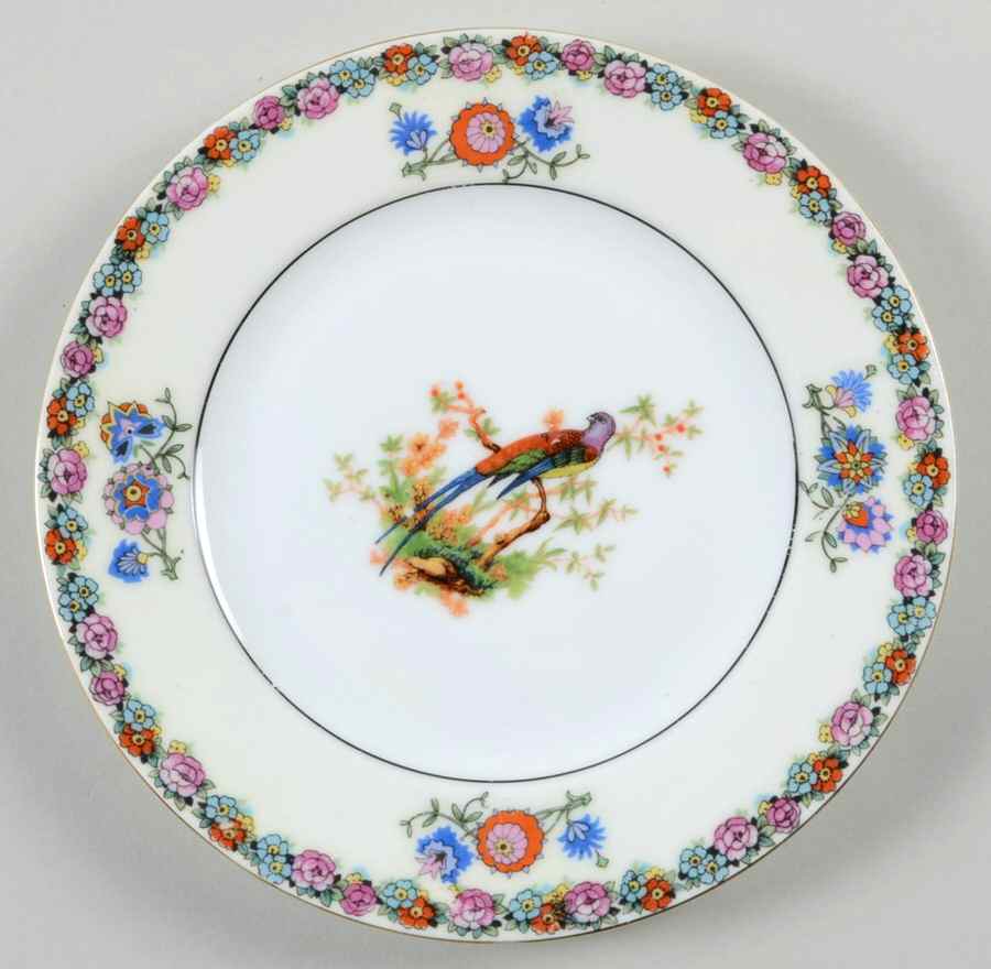 PHE19 Bread & Butter Plate by Phoenix (Czech)-1