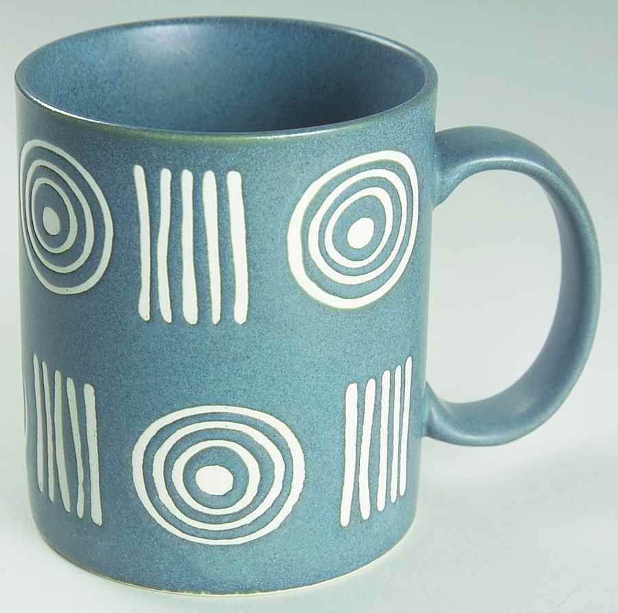 Bongo (Blue) Mug by Pottery Barn China-1
