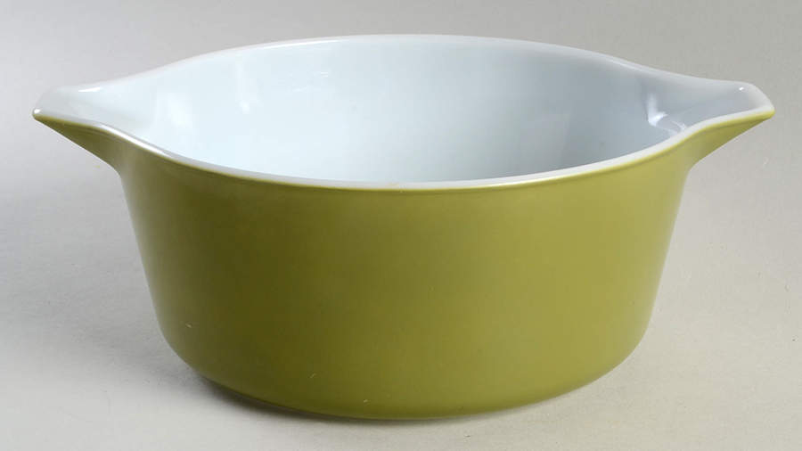 Verde (Green) 2.5 Qt Round Casserole No Lid by Pyrex-1