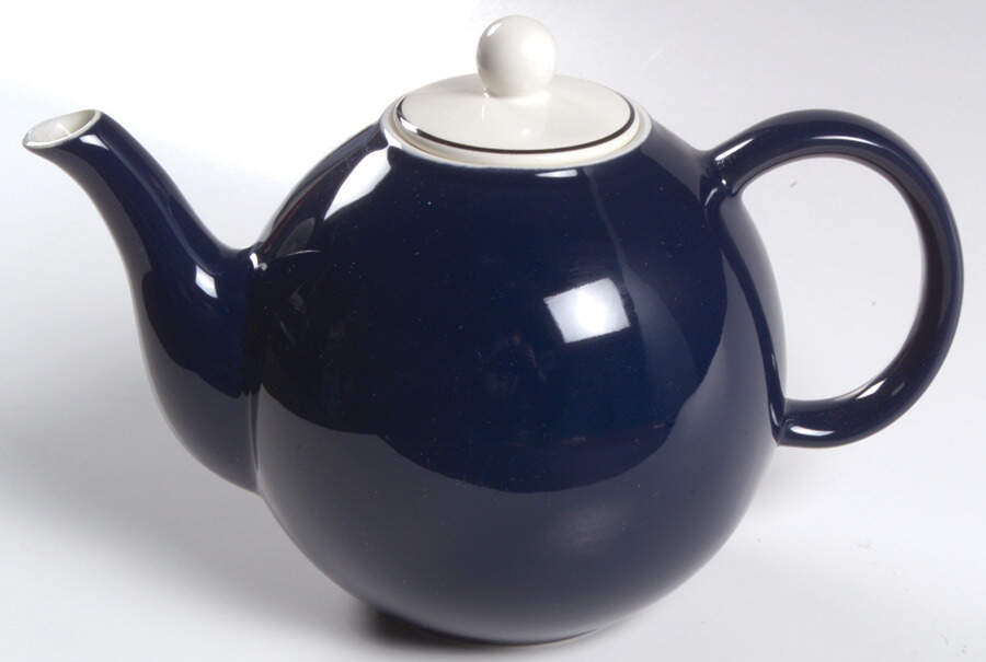 Normandy Blue Teapot & Lid by Pagnossin-1