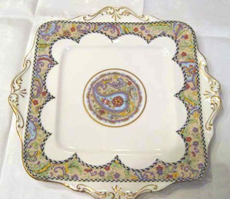 PAR33 Square Handled Cake Plate by Paragon-1