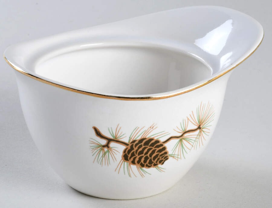 PCP120 Sugar Bowl No Lid by Paden City-1