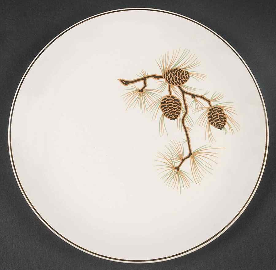 PCP120 Bread & Butter Plate by Paden City-1