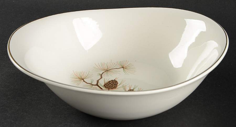 PCP120 8" Round Vegetable Bowl by Paden City-1