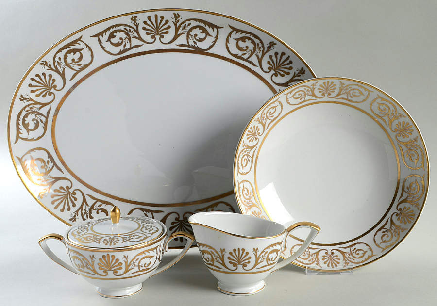 Anthemion 5 Piece Hostess Set by Palazzo (Japan)-1