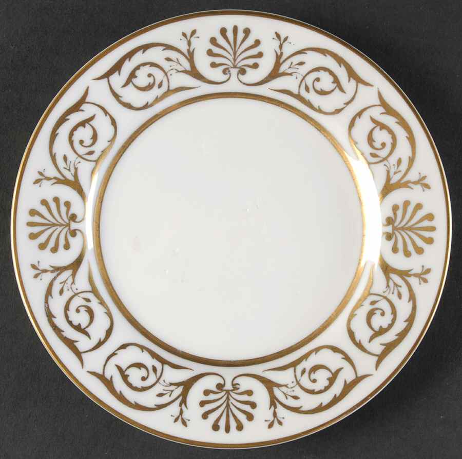 Anthemion Bread & Butter Plate by Palazzo (Japan)-1