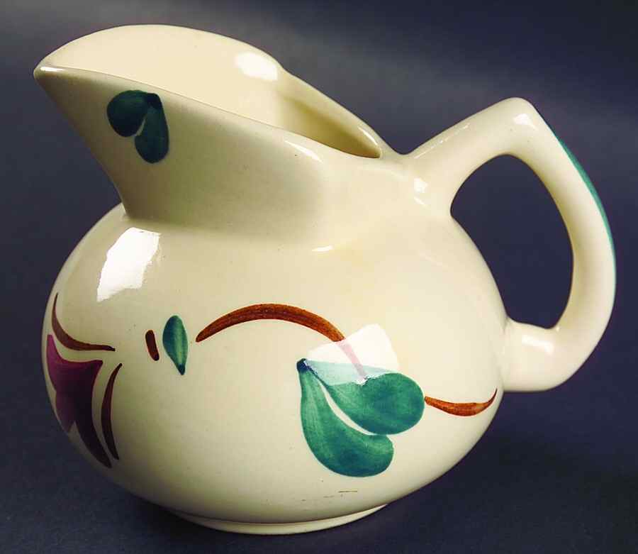 Ivy Red Blossom 18 Oz Kent Jug by Purinton-1