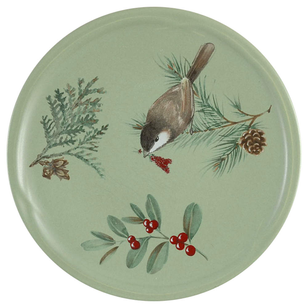 Winterwood Green Salad Plate by Pfaltzgraff-1