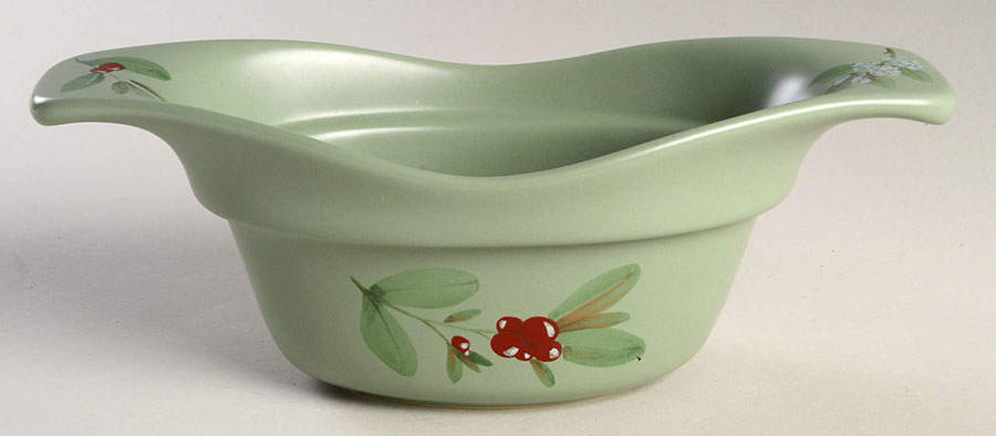 Winterwood Green Gravy Server by Pfaltzgraff-1