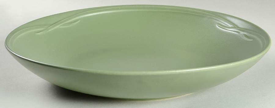 Winterwood Green 14" Large Salad Serving Bowl by Pfaltzgraff-1