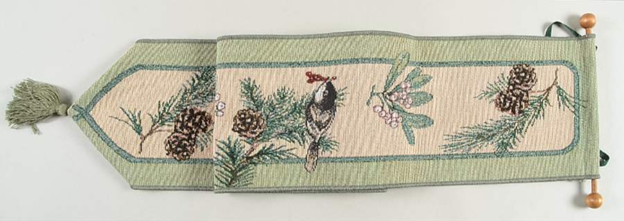 Winterwood Green Wall Hanging Tapestry by Pfaltzgraff-1