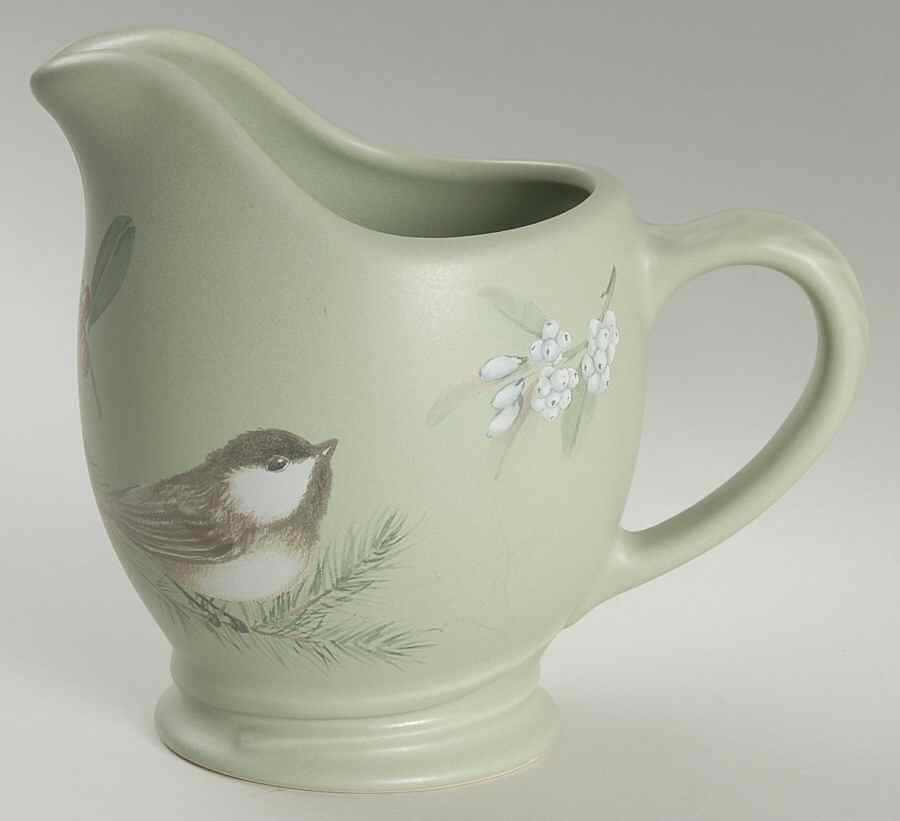 Winterwood Green Gravy Boat by Pfaltzgraff-1