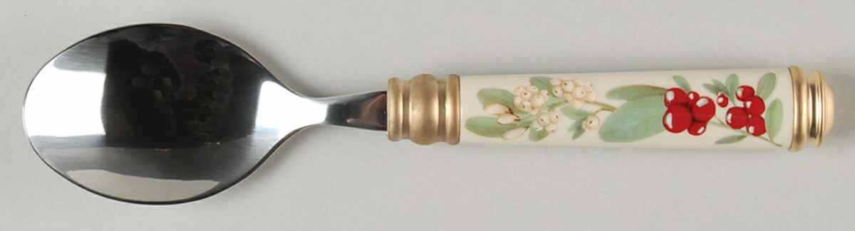 Winterwood Green Teaspoon by Pfaltzgraff-1