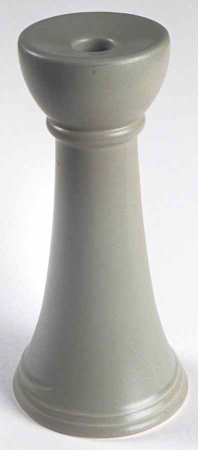 Winterwood Green 8" Tall Candlestick by Pfaltzgraff-1