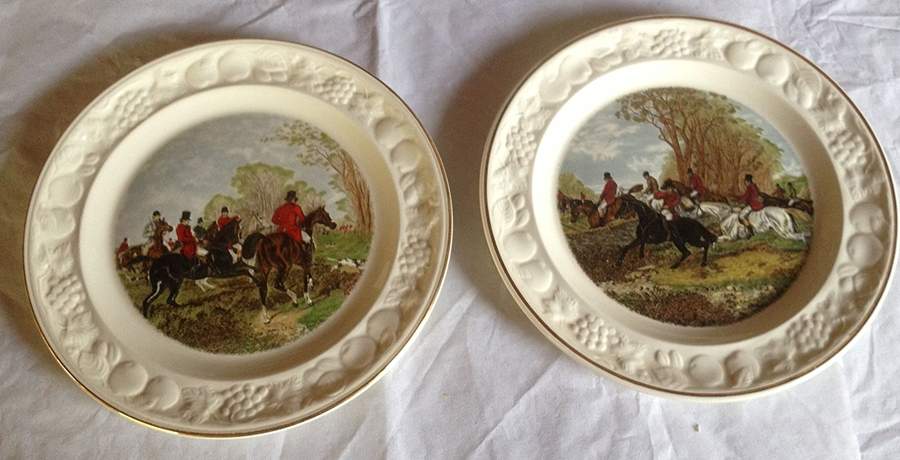 Famous Herring Hunting Scenes, The Dinner Plate by Palissy-1