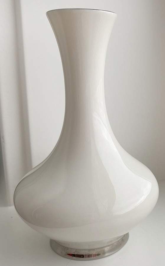 Platinum Accent 5" Bud Vase by Pickard-1