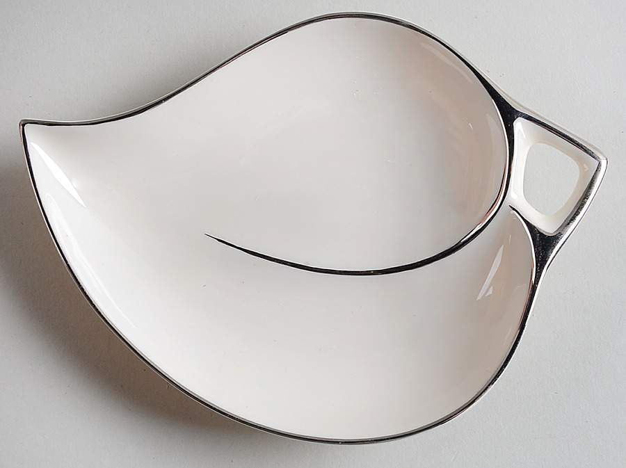 Platinum Accent Mint Dish by Pickard-1