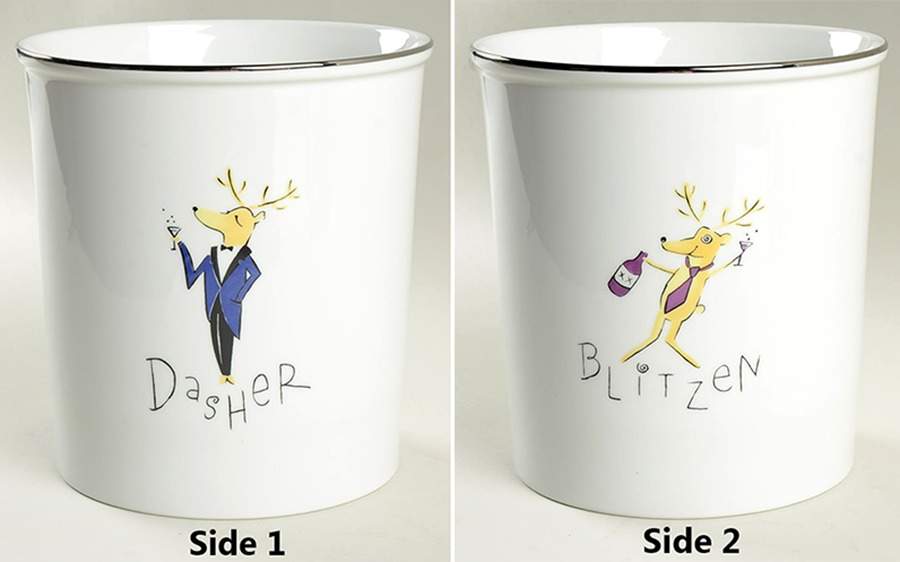 Reindeer Wine Cooler by Pottery Barn China-1