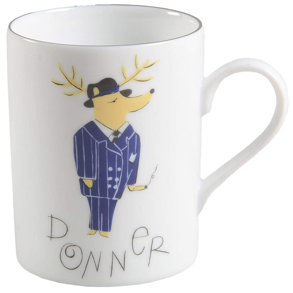 Reindeer Mug by Pottery Barn China-1