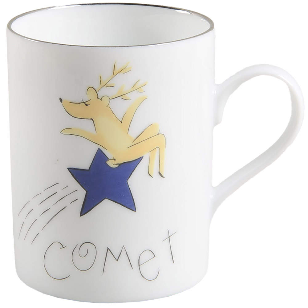 Reindeer Mug by Pottery Barn China-1