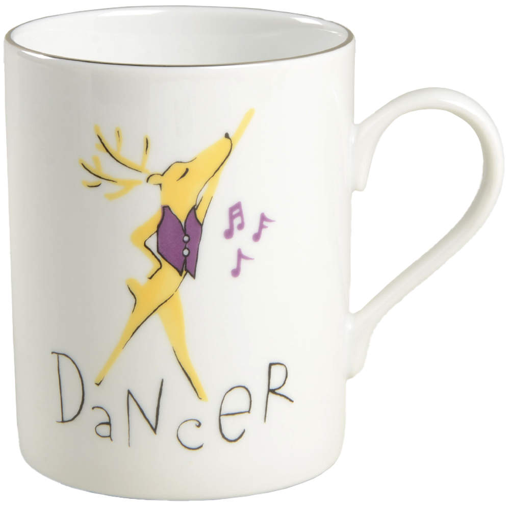 Reindeer Mug by Pottery Barn China-1