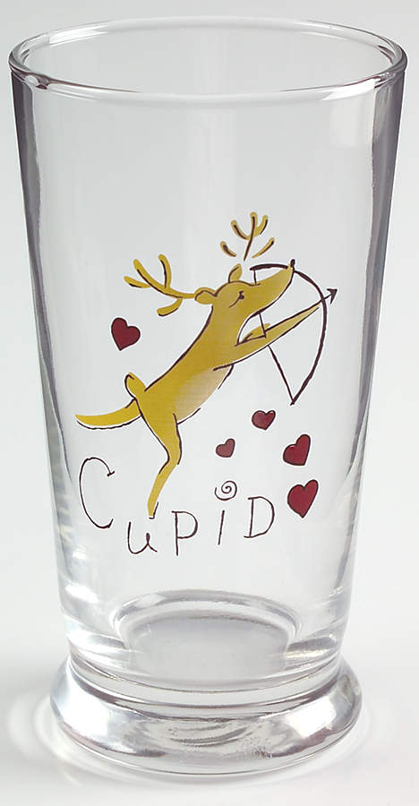 Reindeer 12 Oz Glassware Tumbler by Pottery Barn China-1