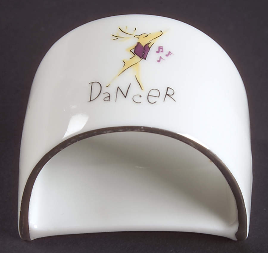 Reindeer Napkin Ring by Pottery Barn China-1