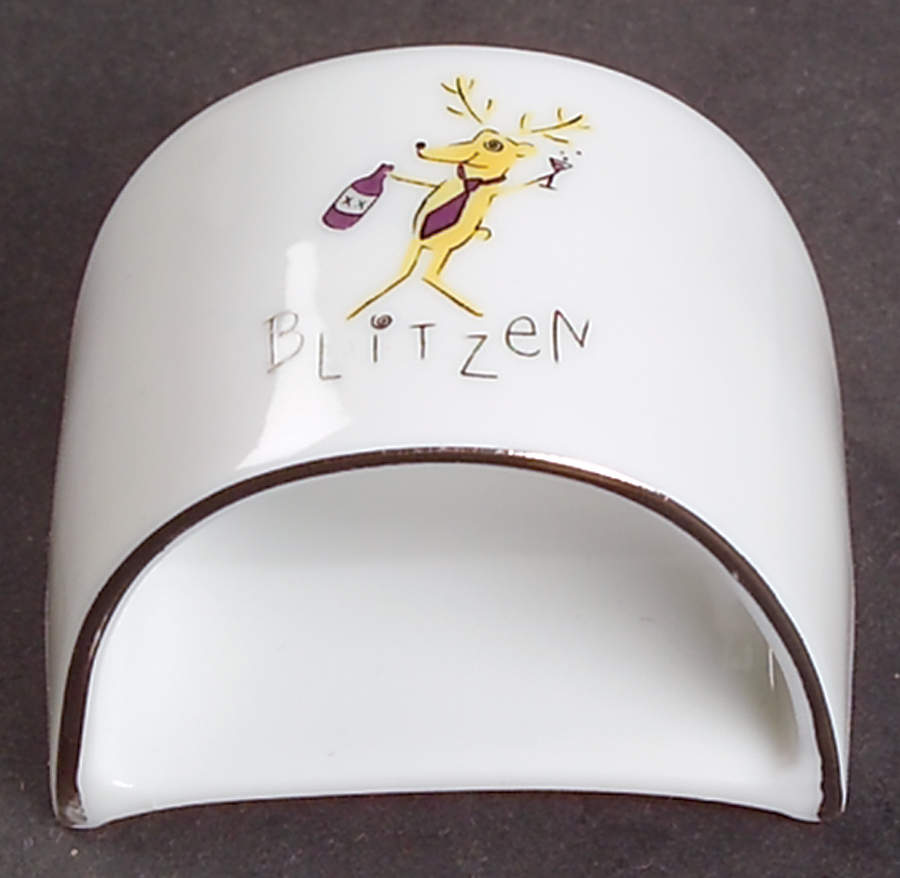 Reindeer Napkin Ring by Pottery Barn China-1