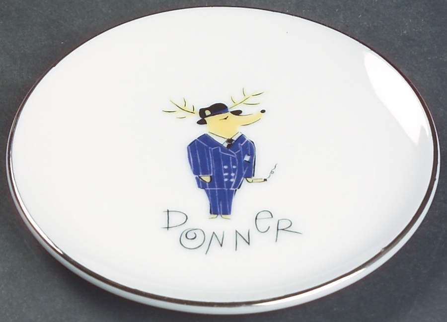 Reindeer Coaster by Pottery Barn China-1