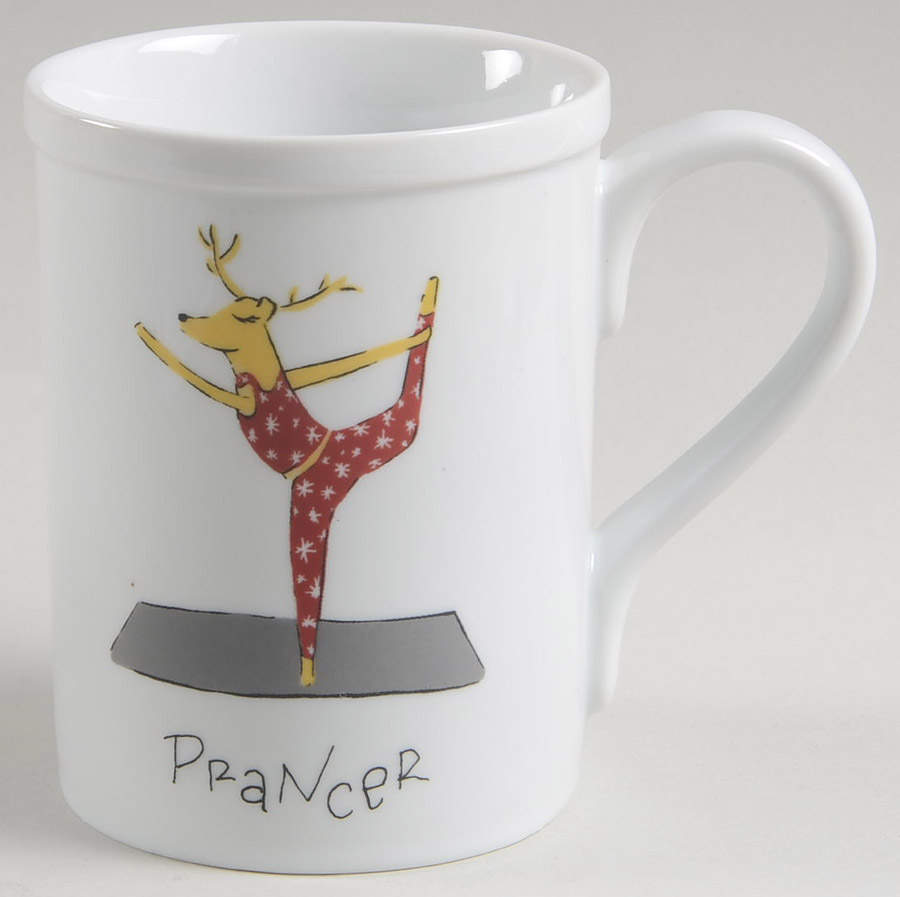 Reindeer Mug by Pottery Barn China-1