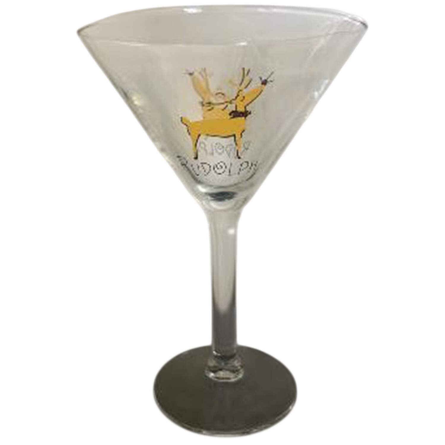 Reindeer Glassware Martini by Pottery Barn China-1