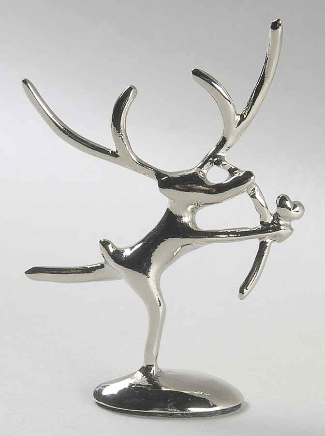 Reindeer Metal Figural Place Card Holder by Pottery Barn China-1