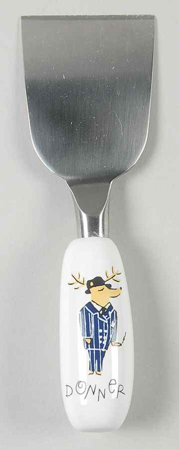Reindeer Cheese Knife with Stainless Blade by Pottery Barn China-1