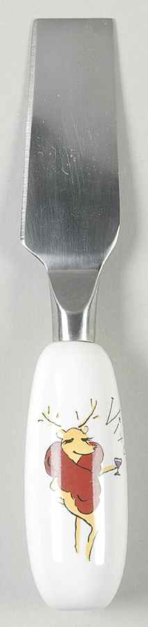 Reindeer Cheese Knife with Stainless Blade by Pottery Barn China-1