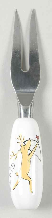 Reindeer Cheese Knife with Stainless Blade by Pottery Barn China-1
