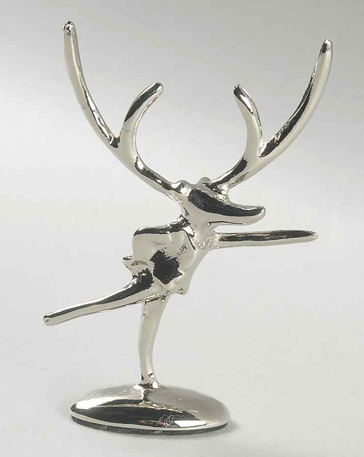 Reindeer Metal Figural Place Card Holder by Pottery Barn China-1
