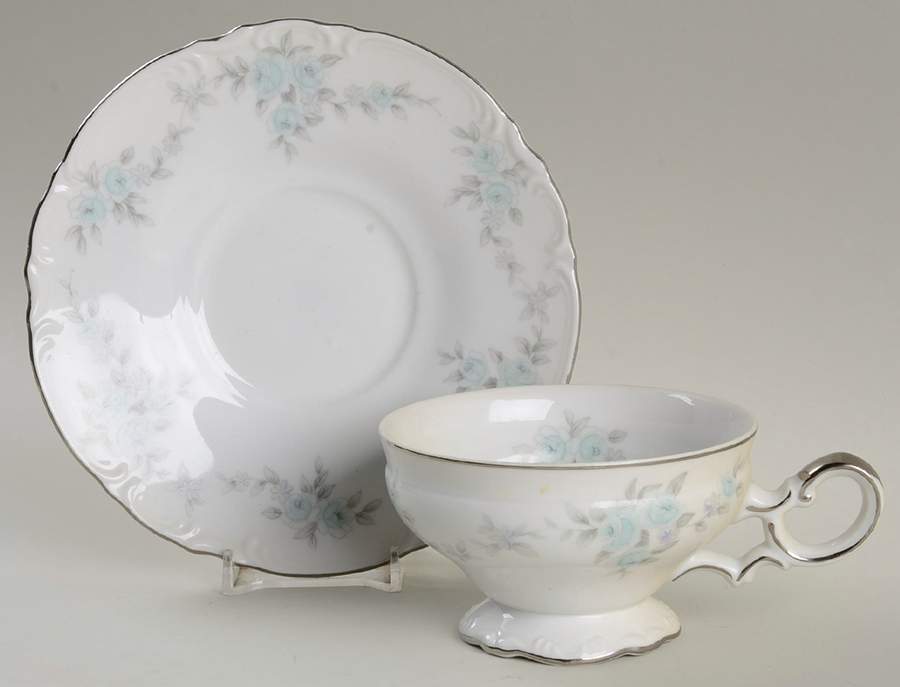 Barbizon Footed Cup & Saucer Set by Premiere-1
