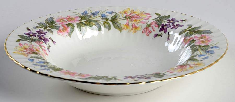 Country Lane (Fluted Rim) Rim Soup Bowl by Paragon-1