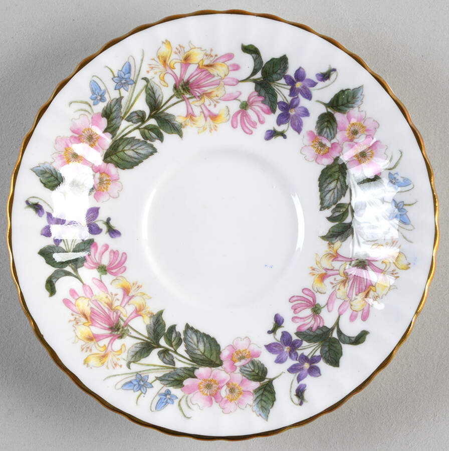 Country Lane (Fluted Rim) Saucer for Demitasse Cup by Paragon-1