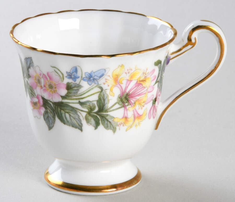 Country Lane (Fluted Rim) Footed Demitasse Cup by Paragon-1